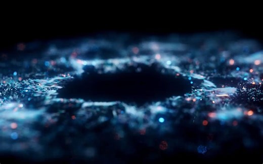 C4D Pyro 自带粒子和烟火的交互案例