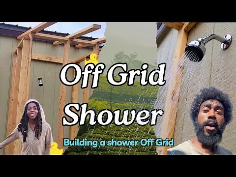 Building an Off-Grid Shower for Our Tiny House | DIY Water System Setup