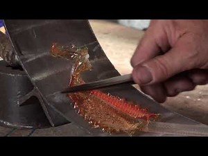Glassblowing Making Murano Glass Chandelier In A Murano Glass Factory In Venice, Italy