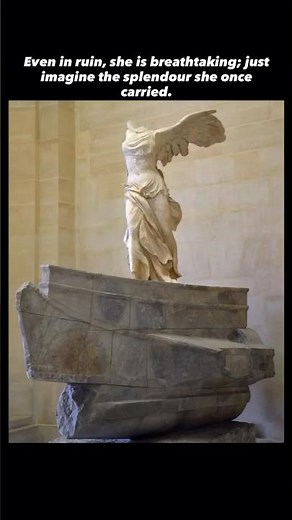 Winged Victory of Samothrace #historyshorts #history #nike #greekhistory #louvre #frenchhistory