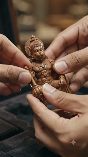 🚩 Hanuman Mini Toy Reveal 🪵✨#shorts #hanuman