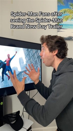 Spider-Man Fans After Seeing The Brand New Day Trailer