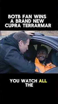 He won a brand new Cupra Terramar! - See full YouTube video for more.