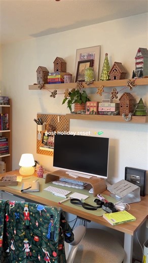 post holiday resets hit different ✨🧼 #resetwithme #cleanwithme #resetroutine #cozyhobbyroom