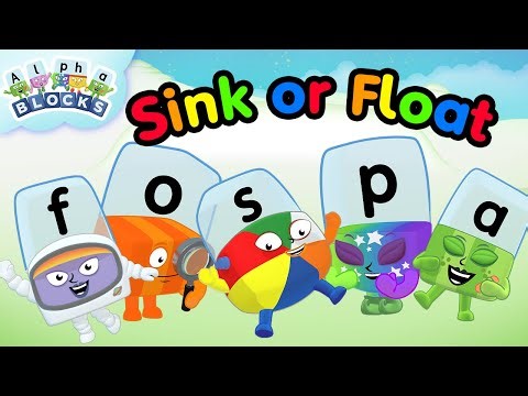 Sink or Float Science Experiment! | Learn to Read and Science! | @officialalphablocks