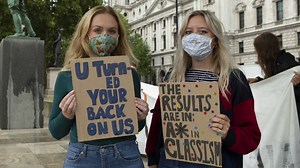 Pupils receive GCSE results as BTec grades are pulled | LBC