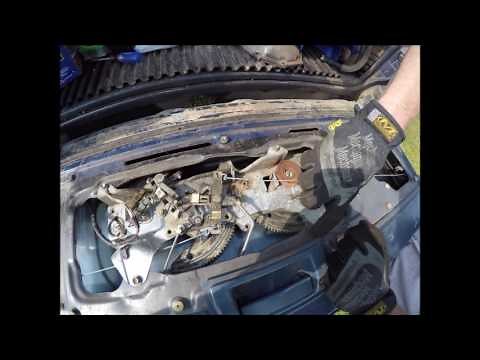 1st gen 4Runner rear window motor delete/permanent fix