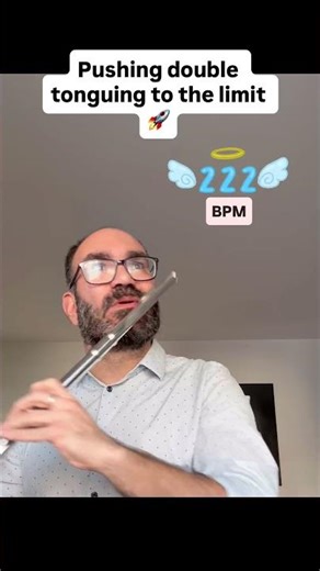 Pushing double stacatto to the limit 🚀