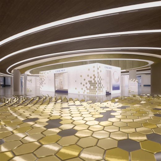 From Paris to Seoul, Chaumet continues its journey with the opening of a pop-up inspired by Bee de Chaumet and its iconic honeycomb motif at Lotte Jamsil Avenuel, from October 16 to 28. #BeedeChaumet #Chaumet | Chaumet