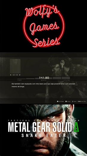 METAL GEAR SOLID Δ : SNAKE EATER - EZ GUN (THE BOSS)