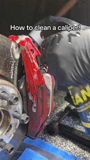 How to clean a caliper! Dura-coating.com