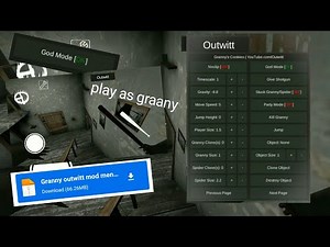 Granny outwitt mod😍