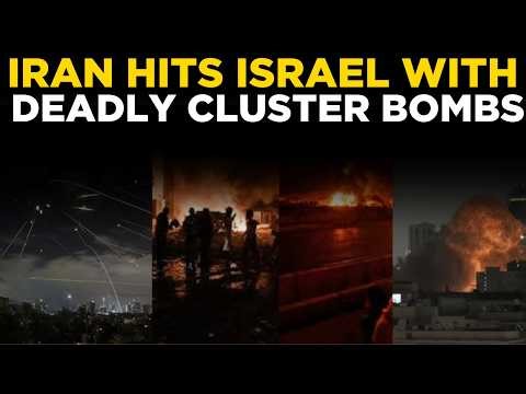 IRAN VS US-ISRAEL WAR LIVE: Cluster Bombs Rain On Tel Aviv | IRGC Tehran Military HQ Bombed