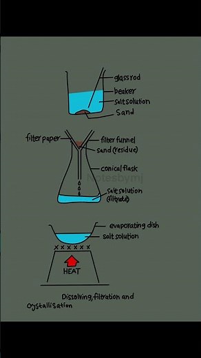 How to Separate Mixtures: Dissolving to Crystallization! 🧪