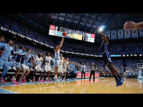 UNC Men's Basketball: Trimble's Three-Pointer Beats Duke, 71-68