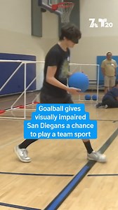 4.7K views · 27 reactions | Goalball gives visually impaired San...