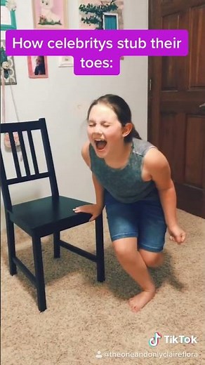 How different celebs stub their toe 🎤 #shorts #ticktock #singers