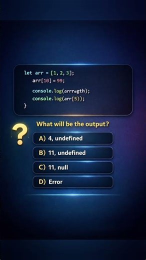 This array question is dangerous 😈Look carefully. #javascript #programming #react #arraylist #arrays