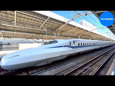 FIRST CLASS Travel on Japan's NEW Bullet Train | Shinkansen N700S