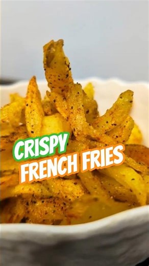 Crispy French Fries at Home | Street Style Recipe| Easy Method #frenchfries #cooking #food