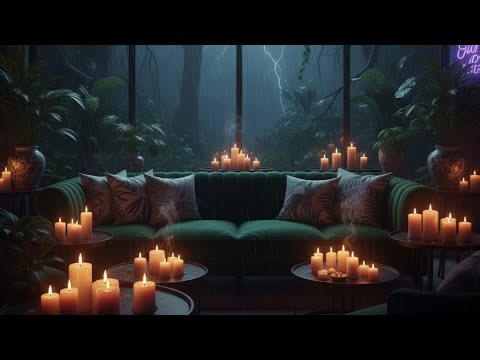 Organic House & Lo-Fi Chillout Mix (110 BPM) Rainy Vaporwave Dreams with Deep Emotional Bass