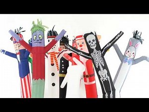 LookOurWay Holiday Air Dancers® Inflatable Tube Men Advertising Video