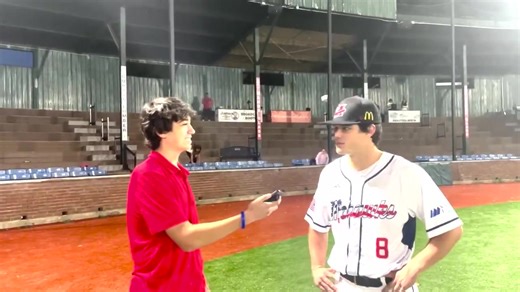MOHAWKS WIN! Cade Ladehoff was the go-ahead hero in the bottom of the 8th! The newly-anointed Freshman All-American knocked a grand slam to left field to give Amsterdam the lead following a solo shot to right in the fifth. Mohawks broadcaster John Boccio asked Ladehoff about the big moments. | Amsterdam Mohawks