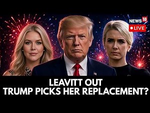 LIVE | Trump Set To Pick Natalie Harp As Press Secretary After Karoline Leavitt’s Exit | N18G