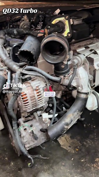 Motor y caja Importación QD32 Turbo para coches