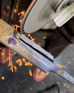 1.7M views · 7.8K reactions | Forging Beauty from the Past Crafting a Dagger from an Old Iron File | DIY & Crafts | Facebook