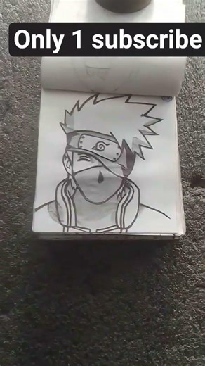 #kakashi drawing challenge is the very nice 🙂 like a subscribe me
