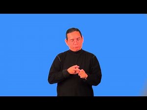 Watch how to sign 'oncology' in American Sign Language.