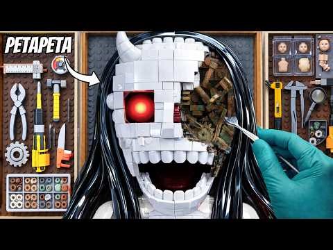 I Rescued the Creepy Petapeta Monster in LEGO! | Space Bricks