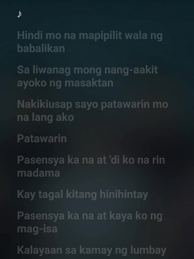Pasensya Ka Na: Lyrics and Meaning of the Tagalog Song