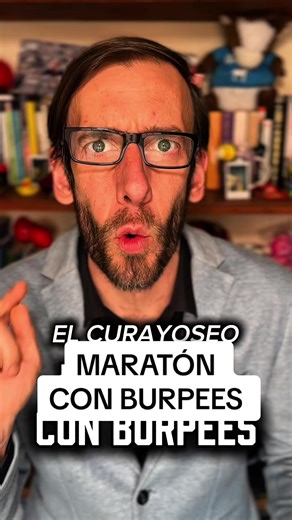 🤓MARATÓN CON BURPEES🤓 42.195 km. 0 pasos. Miles de burpees. 🤯🔥 Mann Sharma no corrió un maratón… lo resistió💪🏻 Para que recuerdes que muchas veces el límite no está en las piernas, está en la cabeza🤯 💭 Cuando creas que no puedes más… acuérdate de esto. 👉 ¿Tú hasta dónde llegarías por un objetivo? Déjamelo en los comentarios y guarda este Reel para esos días donde falte motivación 💪🏽🏃‍♂️ #CuriosadesRunning #MaratonBurpees #MannSharma #RetosRunning #ElRayFit
