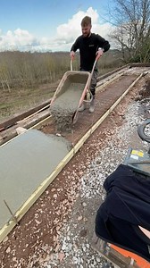 6K views · 3.5K reactions | Another satisfying reel  Here we’re installing a reinforced concrete sub-base for a garden pathway, to create a strong and stable foundation. #YourGardenYourWay | Ravenstone Garden Services Ltd | Facebook