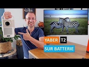 Yaber T2 - The first LED projector with integrated battery