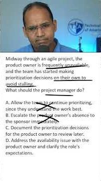 PMP Practice Question 30