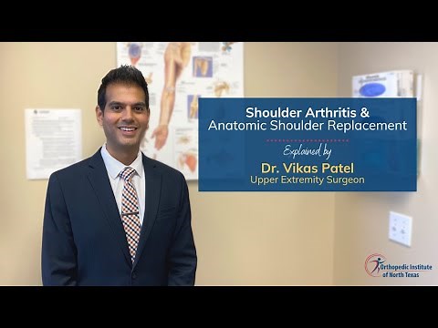 Shoulder Arthritis and Anatomic Shoulder Replacement Surgery explained by Dr. Vikas Patel at OINT