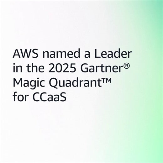 AWS - Leader in Gartner 2025 Magic Quadrant | Catherine Van Aken