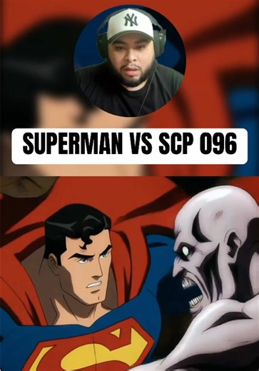 Superman vs SCP 096 😳 Part 1 #anime #fyp #isaabaka #superman #scp096 | superman