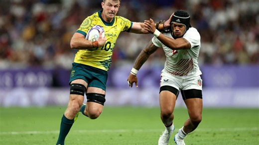 AS IT HAPPENED: Aussies massacred by Fiji in World Cup repeat as gold medal dream ends, France set for final fairytale