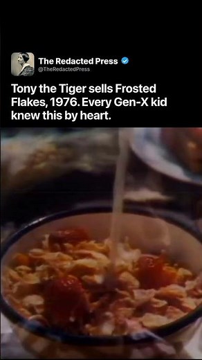 Tony the Tiger, 1976: the ad a generation memorized