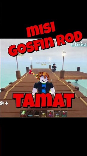 MISI GOSTFINN TAMAT | DI GAME FISH IT - Fish It Roblox #shorts #fyp #roblox