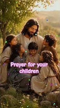 🙏 Powerful Blessing Prayer for Children | Bible Verses for Protection, Wisdom & Favor