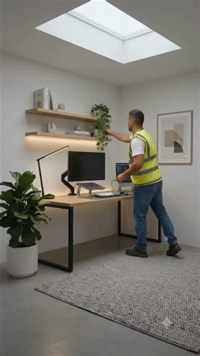 Is this the perfect home office? 💻 Ultimate Home Office Tour #interiordesign #homedecor