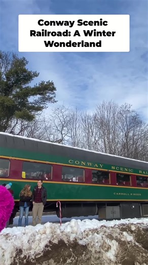 All aboard for Christmas magic! Trains, Santa's Village, and holiday cheer. 🎄🚂 #ChristmasTrain #SantasVillage #HolidayMagic #ConwayScenicRailroad