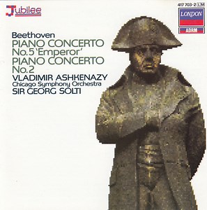 Beethoven, Vladimir Ashkenazy, Chicago Symphony Orchestra, Sir Georg Solti - Piano Concertos No. 5 ‘Emperor’ / Piano Concerto No. 2