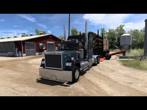 ATS 1.54 Mods Mack Superliner v2.7 Open pipe POV Driving｜American Truck Simulator #129