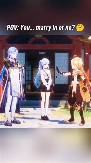 The Traveler Did WHAT?! 😱 #genshinimpact #genshin